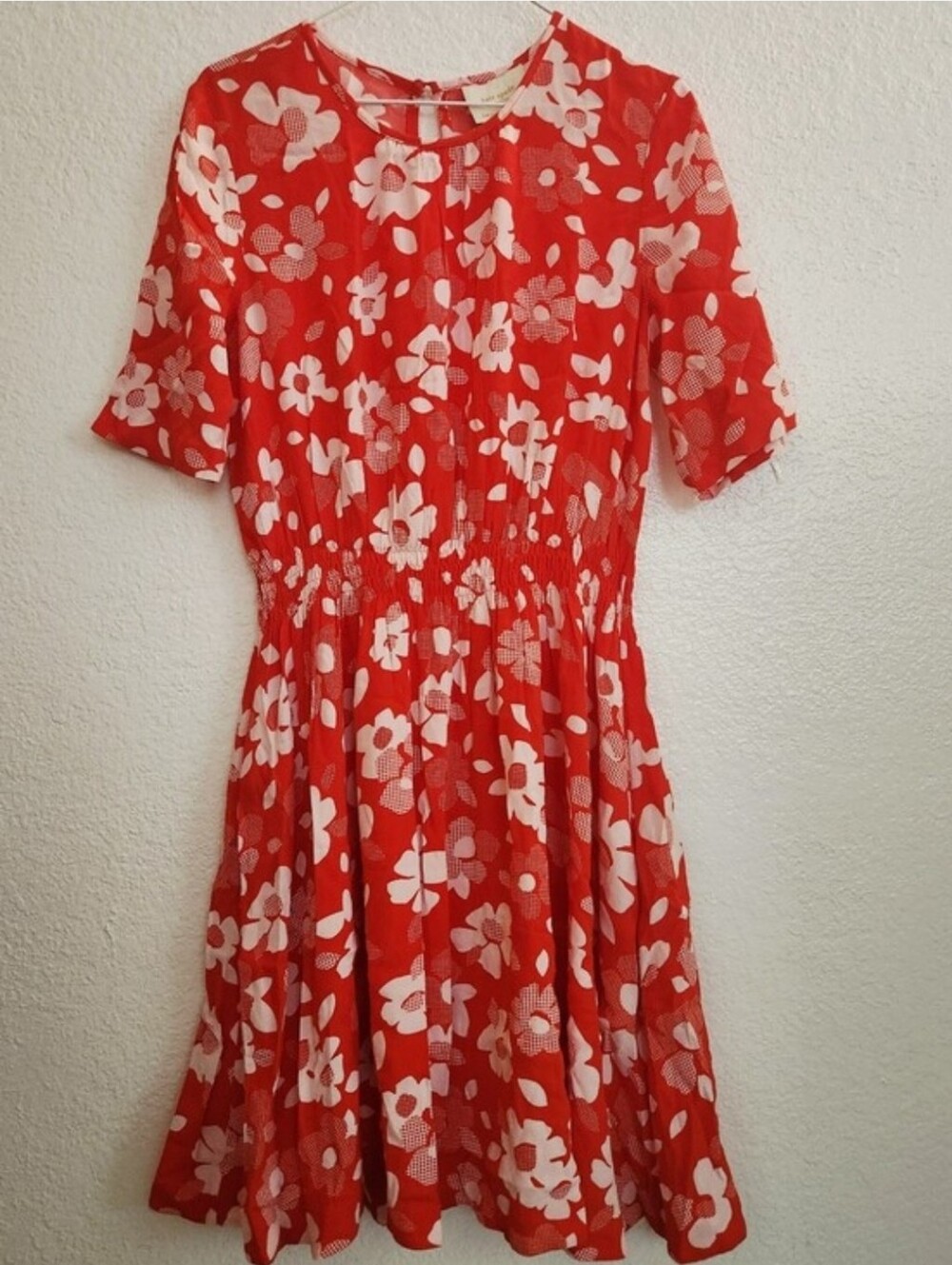 Like New Kate Spade Floral Linen Dress